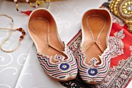印度特色手工鞋