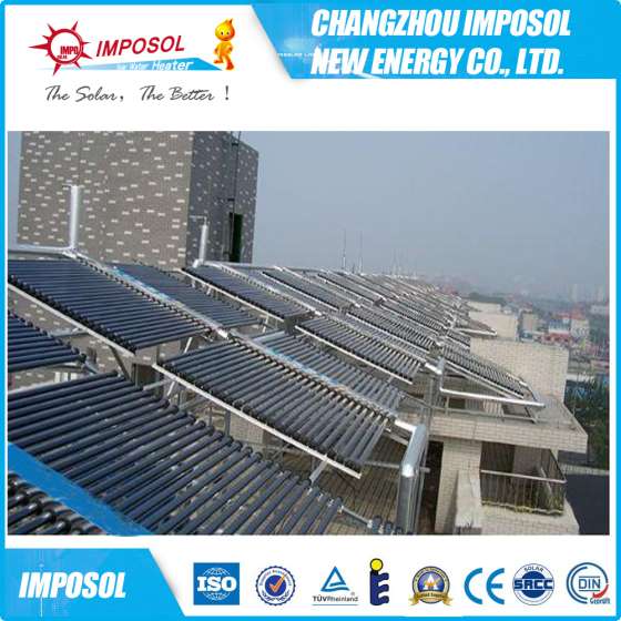 出口工程20管太阳能集热器工程，江苏太阳能热水器工程报价