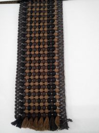 厂家专业生产胶丝纯棉珠纹织带