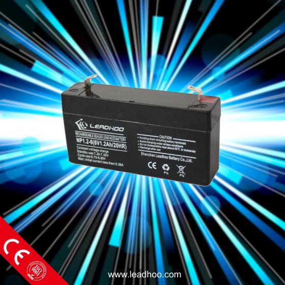 免维护保质 利虎蓄电池6V1.2AH 大量现货 长期供应长期供应