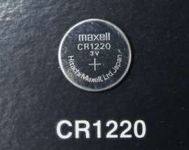 原装进口正品锂电池 万胜MAXELL品牌扣式电池CR1220 现货供应